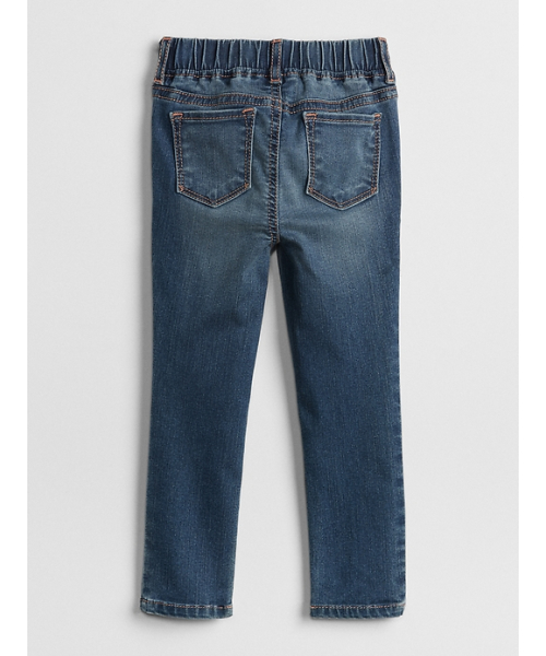 GAP(ギャップ)の「フェイバリットジェギンス(ライトウェイト)(デニムパンツ・キッズ・インディゴブルー・110cm/105cm/90cm/95cm/100cm/80cm)」の3枚目の写真