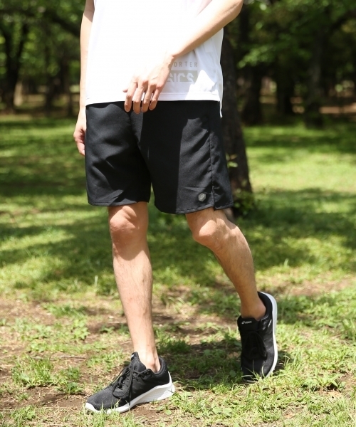 GLOBAL WORK(グローバルワーク)の「【ASICS】ドライショーツ Men/793374(その他パンツ・メンズ・グレー/ブラック・MEDIUM/LARGE)」の2枚目の写真