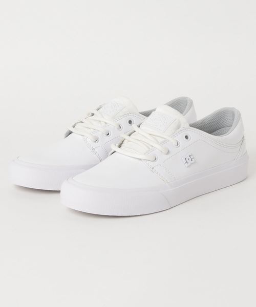 DC SHOES(ディーシーシューズ)の「TRASE SE SN(スニーカー・メンズ・ブラック/ホワイト・27cm/27.5cm/28cm/28.5cm/29cm/30cm/24cm/24.5cm/25cm/25.5cm/26cm/26.5cm/23cm/23.5cm)」の1枚目の写真