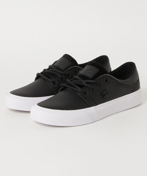 DC SHOES(ディーシーシューズ)の「TRASE SE SN(スニーカー・メンズ・ブラック/ホワイト・27cm/27.5cm/28cm/28.5cm/29cm/30cm/24cm/24.5cm/25cm/25.5cm/26cm/26.5cm/23cm/23.5cm)」の2枚目の写真