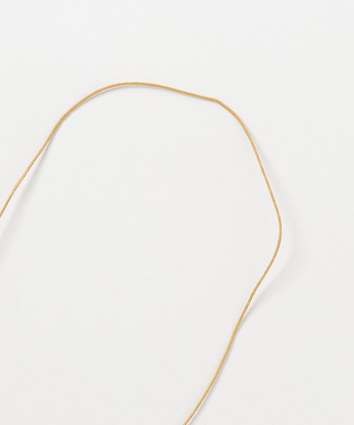 チャイハネ（チャイハネ）の「【チャイハネ】ミックスウッドビーズネックレス（ネックレス・レディース・ブルー系その他/カラフル・FREE）」の3枚目の写真