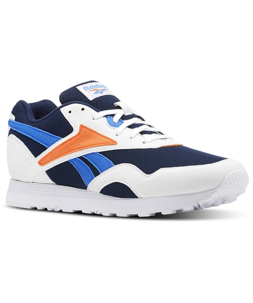 Reebok（リーボック）の「ラピード [RAPIDE RS]（スニーカー・メンズ・グレー系その他/ホワイト×ネイビー/ホワイト×ブルー/ネイビー/グレー系その他2・23.0cm/23.5cm/24.0cm/24.5cm/25.0cm/25.5cm/26.0cm/26.5cm/27.0cm/27.5cm/28.0cm/28.5cm/29.0cm/29.5cm/30.0cm）」の3枚目の写真