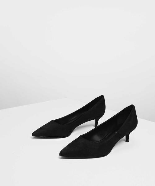 CHARLES & KEITH(チャールズ & キース)の「クラシックキトゥンヒールパンプス / Classic Kitten Heel Pumps(パンプス・レディース・ブラック/グレー/マスタード・22cm/22.5cm/23cm/23.5cm/24.5cm/25cm/25.5cm)」の19枚目の写真
