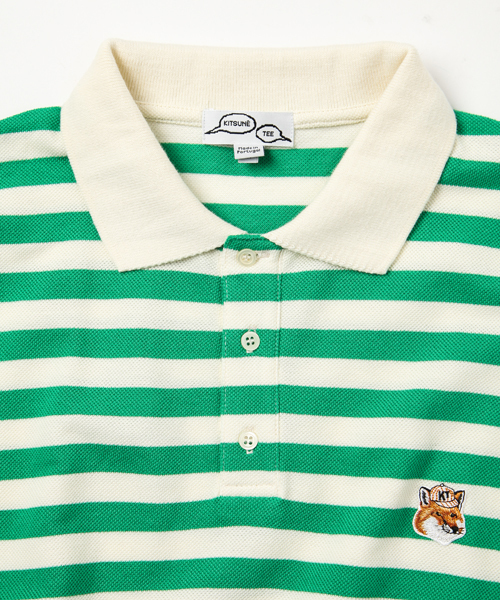 Maison Kitsune（メゾンキツネ）の「【KITSUNE TEE】POLO WITH
