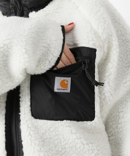 Carhartt（カーハート）の「【CARHARTT / カーハート】PRENTIS LINER：フリースジャケット（ブルゾン・レディース・ホワイト・MEDIUM）」の17枚目の写真