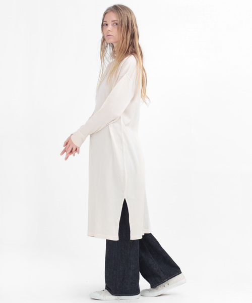 RNA-N(アールエヌエーエヌ)の「M1232 ピグメントサーマルワンピース(ワンピース・レディース・スミクロ/ホワイト/パープル・MEDIUM)」の17枚目の写真