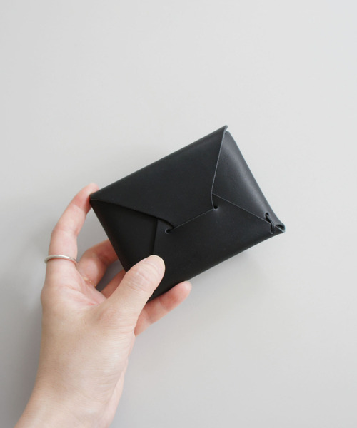 TIDEWAY（タイドウェイ）の「NUME CARD CASE/名刺入れ（名刺入れ・メンズ・ブラック/その他/チョコ/キャメル・FREE）」の2枚目の写真