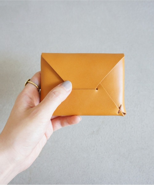 TIDEWAY（タイドウェイ）の「NUME CARD CASE/名刺入れ（名刺入れ・メンズ・ブラック/その他/チョコ/キャメル・FREE）」の10枚目の写真