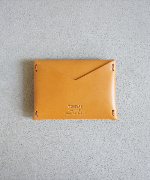 TIDEWAY（タイドウェイ）の「NUME CARD CASE/名刺入れ（名刺入れ・メンズ・ブラック/その他/チョコ/キャメル・FREE）」の9枚目の写真