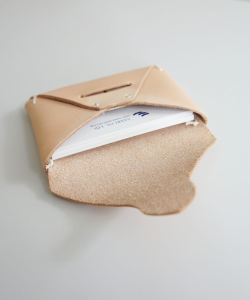 TIDEWAY（タイドウェイ）の「NUME CARD CASE/名刺入れ（名刺入れ・メンズ・ブラック/その他/チョコ/キャメル・FREE）」の5枚目の写真