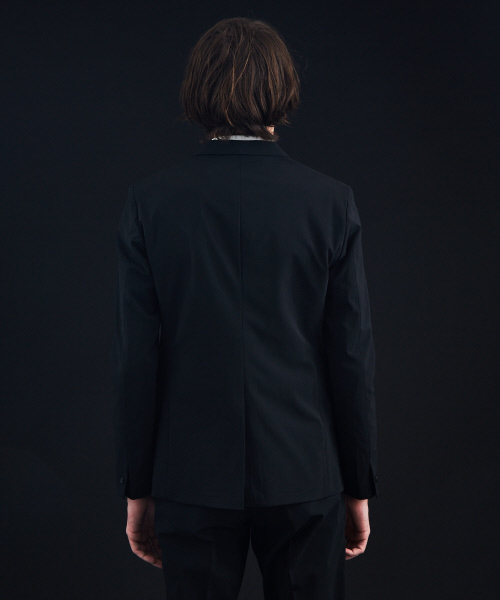 5351 POUR LES HOMMES(ゴーサンゴーイチプールオム)の「【セットアップ対応】ハイカウントヴィスリーノッチドラペルジャケット(テーラードジャケット・メンズ・ダークグリーン/ブラック・44/46/48/50)」の15枚目の写真