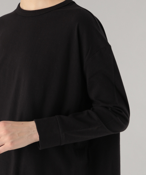 PAGEBOY（ページボーイ）の「クラシックロンTシャツ（Tシャツ/カットソー・レディース・オフホワイト/ブラック×ホワイト/ブラック/ブラウン系その他/サックスブルー・FREE）」の15枚目の写真