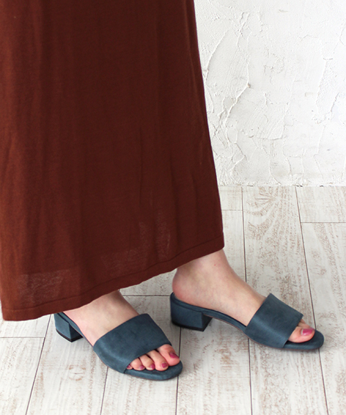 JELLY BEANS（ジェリービーンズ）の「シンプルミュールサンダル(210-188)JELLY BEANS(ジェリービーンズ)（サンダル・レディース・ブラック/ブラウン/グリーン/ワイン・S/M/L）」の11枚目の写真