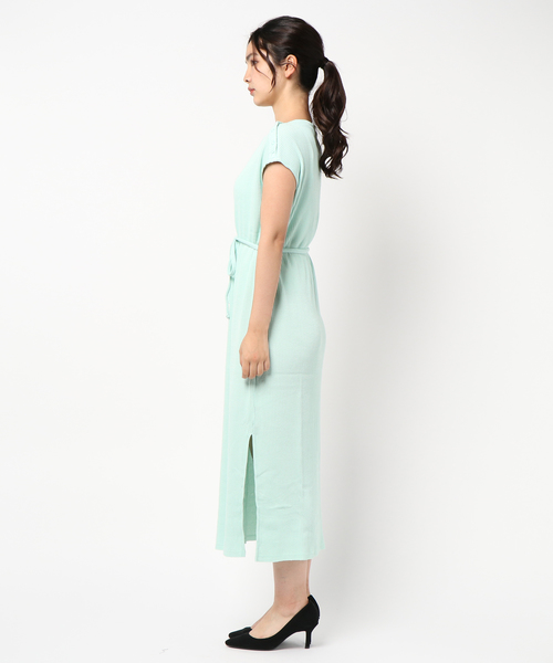 Lee（リー）の「【LEE】THERMAL LONG ワンピース（ワンピース・レディース・モスグリーン・SMALL）」の2枚目の写真