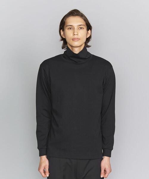 BEAUTY&YOUTH UNITED ARROWS（ビューティーアンドユースユナイテッドアローズ）の「BY スムース タートルネック カットソー（Tシャツ/カットソー・メンズ・ホワイト/その他1/ブラック・MEDIUM/SMALL/X-LARGE/LARGE）」の10枚目の写真