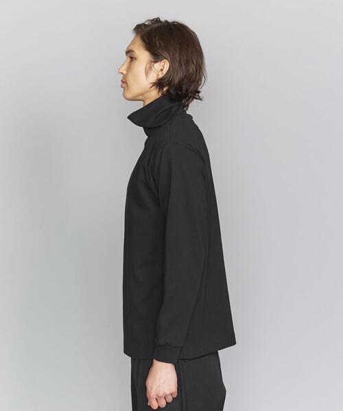 BEAUTY&YOUTH UNITED ARROWS（ビューティーアンドユースユナイテッドアローズ）の「BY スムース タートルネック カットソー（Tシャツ/カットソー・メンズ・ホワイト/その他1/ブラック・MEDIUM/SMALL/X-LARGE/LARGE）」の11枚目の写真