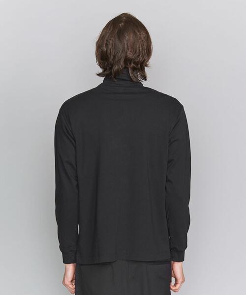 BEAUTY&YOUTH UNITED ARROWS（ビューティーアンドユースユナイテッドアローズ）の「BY スムース タートルネック カットソー（Tシャツ/カットソー・メンズ・ホワイト/その他1/ブラック・MEDIUM/SMALL/X-LARGE/LARGE）」の12枚目の写真