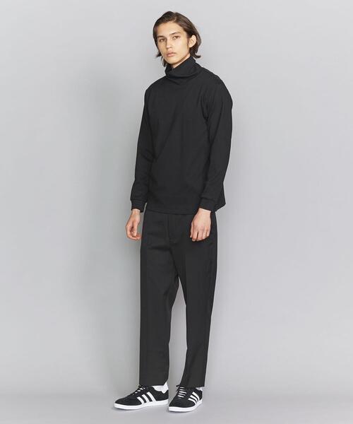 BEAUTY&YOUTH UNITED ARROWS（ビューティーアンドユースユナイテッドアローズ）の「BY スムース タートルネック カットソー（Tシャツ/カットソー・メンズ・ホワイト/その他1/ブラック・MEDIUM/SMALL/X-LARGE/LARGE）」の6枚目の写真