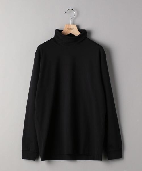 BEAUTY&YOUTH UNITED ARROWS（ビューティーアンドユースユナイテッドアローズ）の「BY スムース タートルネック カットソー（Tシャツ/カットソー・メンズ・ホワイト/その他1/ブラック・MEDIUM/SMALL/X-LARGE/LARGE）」の8枚目の写真