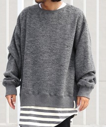 AlexanderLeeChang/アレキサンダーリーチャン LAYERD KNIT クルーネックニット