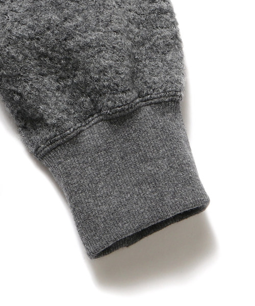 AlexanderLeeChang(アレキサンダーリーチャン)の「AlexanderLeeChang/アレキサンダーリーチャン LAYERD KNIT クルーネックニット(ニット/セーター・メンズ・オリーブ/チャコール・2/3)」の10枚目の写真