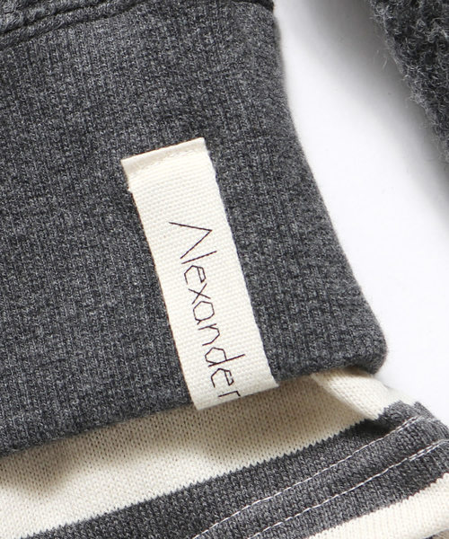 AlexanderLeeChang(アレキサンダーリーチャン)の「AlexanderLeeChang/アレキサンダーリーチャン LAYERD KNIT クルーネックニット(ニット/セーター・メンズ・オリーブ/チャコール・2/3)」の11枚目の写真