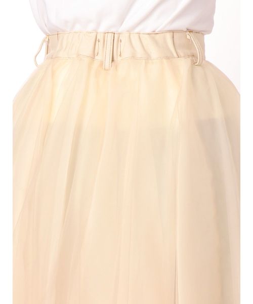 merry jenny（メリージェニー）の「ドッキングチュールスカート（スカート・レディース・アイボリー/インディゴブルー・FREE）」の8枚目の写真