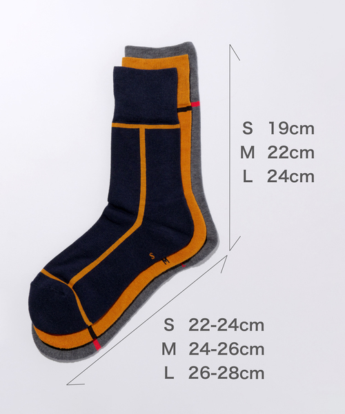 CHICSTOCKS(シックストックス)の「ランダムストライプソックス(ソックス/靴下・メンズ・ブラック/ダークグレー/ボルドー/ダークネイビー・SMALL/MEDIUM/LARGE)」の5枚目の写真