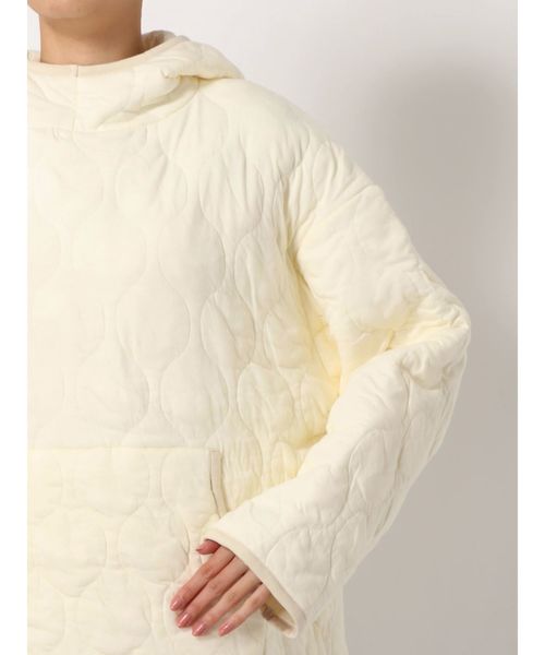 Ungrid（アングリッド）の「キルティングルーズパーカー（パーカー・レディース・オフホワイト/カーキ・FREE）」の13枚目の写真