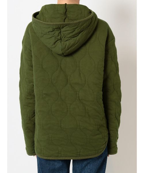 Ungrid（アングリッド）の「キルティングルーズパーカー（パーカー・レディース・オフホワイト/カーキ・FREE）」の11枚目の写真