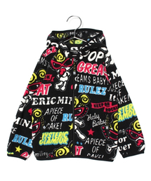 HYSTERIC MINI | SWEET DREAM BABY!総柄　フリースパーカー(ブルゾン)