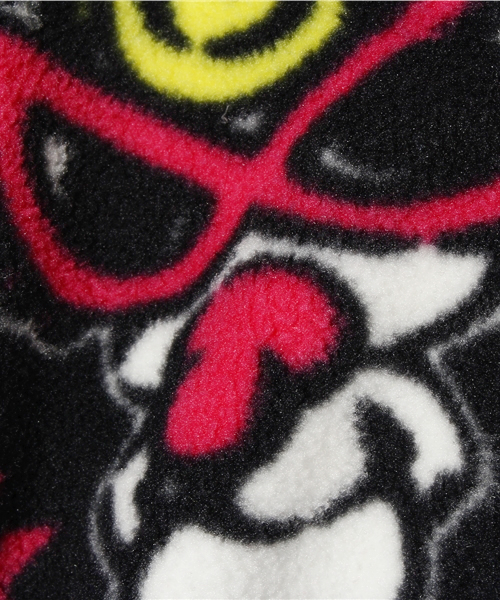 HYSTERIC MINI（ヒステリックミニ）の「SWEET DREAM BABY!総柄　フリースパーカー（ブルゾン・キッズ・ブラック系その他/グレー系その他・110/100/120）」の5枚目の写真