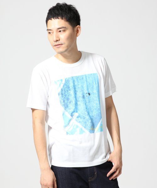 GLOBAL WORK(グローバルワーク)の「【WEB限定価格】フォトプリントTシャツ/546671(Tシャツ/カットソー・メンズ・グレー/ネイビー/ホワイト/ホワイト系その他・X-LARGE/MEDIUM/SMALL/LARGE)」の3枚目の写真