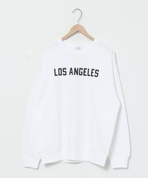 coen | ウラケプリントクルーネックスウェット（トレーナー）(スウェット)