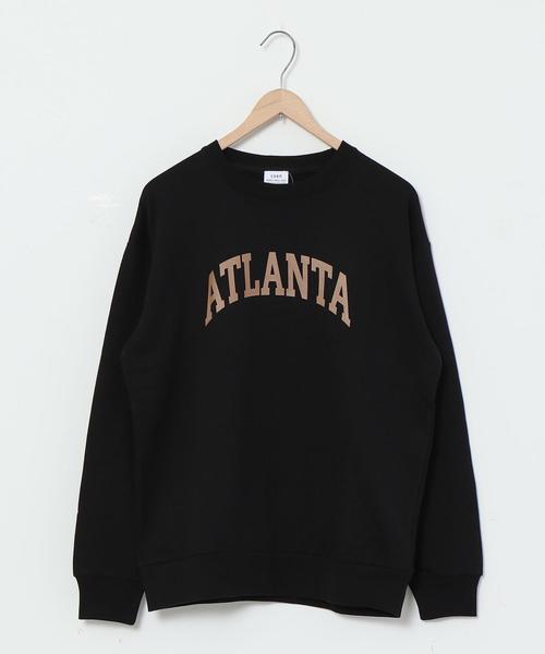 coen（コーエン）の「ウラケプリントクルーネックスウェット（トレーナー）（スウェット・メンズ・ホワイト/ブラック/パープル・SMALL/X-LARGE/LARGE/MEDIUM）」の3枚目の写真