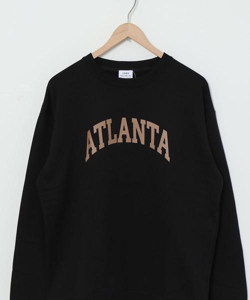 coen（コーエン）の「ウラケプリントクルーネックスウェット（トレーナー）（スウェット・メンズ・ホワイト/ブラック/パープル・SMALL/X-LARGE/LARGE/MEDIUM）」の8枚目の写真