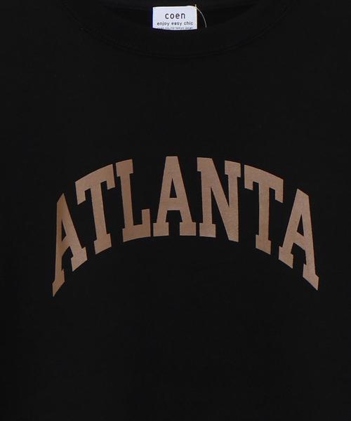 coen（コーエン）の「ウラケプリントクルーネックスウェット（トレーナー）（スウェット・メンズ・ホワイト/ブラック/パープル・SMALL/X-LARGE/LARGE/MEDIUM）」の5枚目の写真