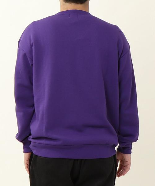 coen（コーエン）の「ウラケプリントクルーネックスウェット（トレーナー）（スウェット・メンズ・ホワイト/ブラック/パープル・SMALL/X-LARGE/LARGE/MEDIUM）」の13枚目の写真