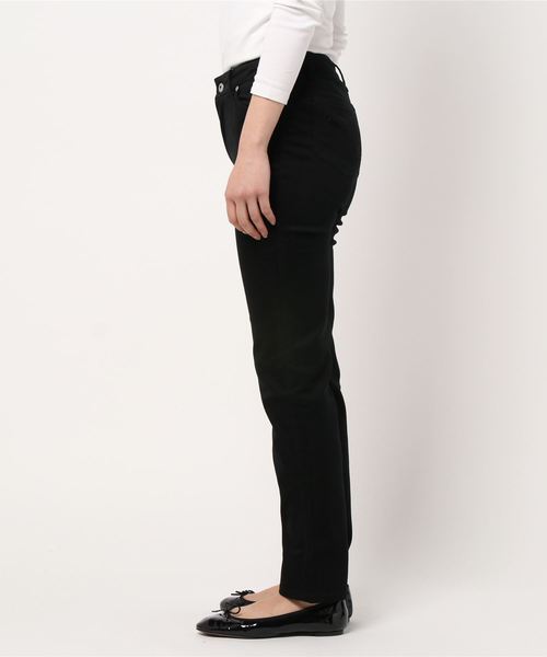 BELLUNA(ベルーナ)の「パウダータッチ綿サテンパンツ74丈(その他パンツ・レディース・マスタード/ターコイズブルー/グレー/ブラック/ネイビー/モカ/ライトベージュ/コーラル・SMALL/X-LARGE/MEDIUM/LARGE)」の22枚目の写真