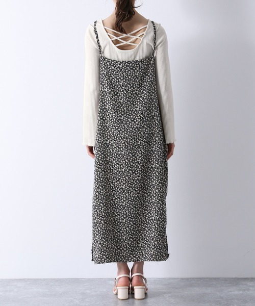 Heather（ヘザー）の「ハナガラキャミワンピース　883682（ワンピース・レディース・ブラック系その他/ブルー系その他/ブラック系その他2/ブルー系その他2・FREE）」の22枚目の写真