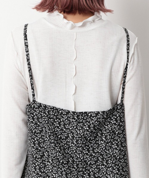 Heather（ヘザー）の「ハナガラキャミワンピース　883682（ワンピース・レディース・ブラック系その他/ブルー系その他/ブラック系その他2/ブルー系その他2・FREE）」の9枚目の写真