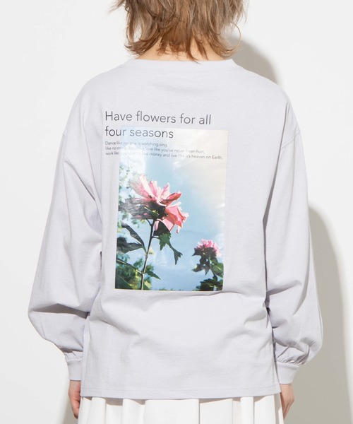 WEGO（ウィゴー）の「WEGO/ボリュームスリーブアソートロンT（Tシャツ/カットソー・レディース・ホワイト/パープル系その他/スミクロ/ホワイト系その他/ライトベージュ・FREE）」の16枚目の写真