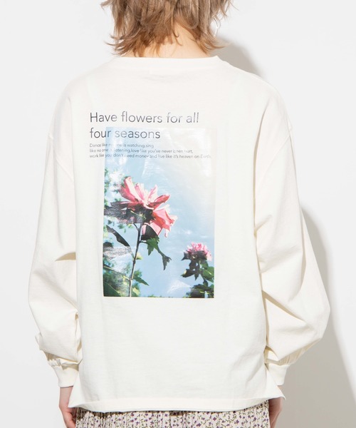 WEGO（ウィゴー）の「WEGO/ボリュームスリーブアソートロンT（Tシャツ/カットソー・レディース・ホワイト/パープル系その他/スミクロ/ホワイト系その他/ライトベージュ・FREE）」の15枚目の写真