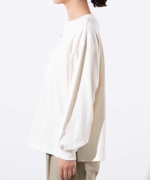 WEGO（ウィゴー）の「WEGO/ボリュームスリーブアソートロンT（Tシャツ/カットソー・レディース・ホワイト/パープル系その他/スミクロ/ホワイト系その他/ライトベージュ・FREE）」の12枚目の写真