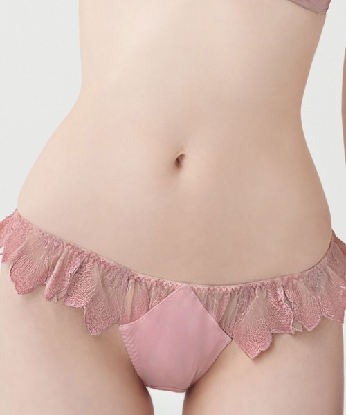【新品タグ付】【D70】【RAVIJOUR】フルブルーム ブラ&Tバック セール】フルブルーム フリルTバック（ショーツ）｜RAVIJOUR