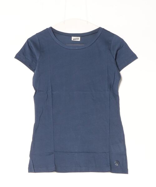 DIMENSIONE danza(ディメンシオーネ ダンツァ)の「ロングTシャツ(Tシャツ/カットソー・レディース・ホワイト/ブラック/ネイビー/ブラウン・X-SMALL/SMALL)」の4枚目の写真