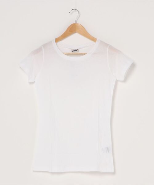 DIMENSIONE danza(ディメンシオーネ ダンツァ)の「ロングTシャツ(Tシャツ/カットソー・レディース・ホワイト/ブラック/ネイビー/ブラウン・X-SMALL/SMALL)」の2枚目の写真