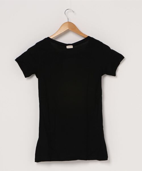 DIMENSIONE danza(ディメンシオーネ ダンツァ)の「ロングTシャツ(Tシャツ/カットソー・レディース・ホワイト/ブラック/ネイビー/ブラウン・X-SMALL/SMALL)」の5枚目の写真