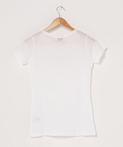 DIMENSIONE danza(ディメンシオーネ ダンツァ)の「ロングTシャツ(Tシャツ/カットソー・レディース・ホワイト/ブラック/ネイビー/ブラウン・X-SMALL/SMALL)」の6枚目の写真