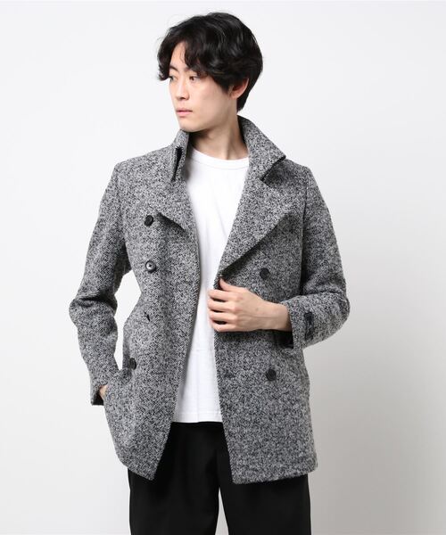 TETE HOMME（テットオム）の「カシミヤブレンドスタンドカラーコート